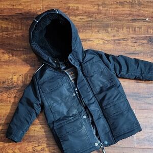 Urban Outfitters Black Kids Puffer Jacket
